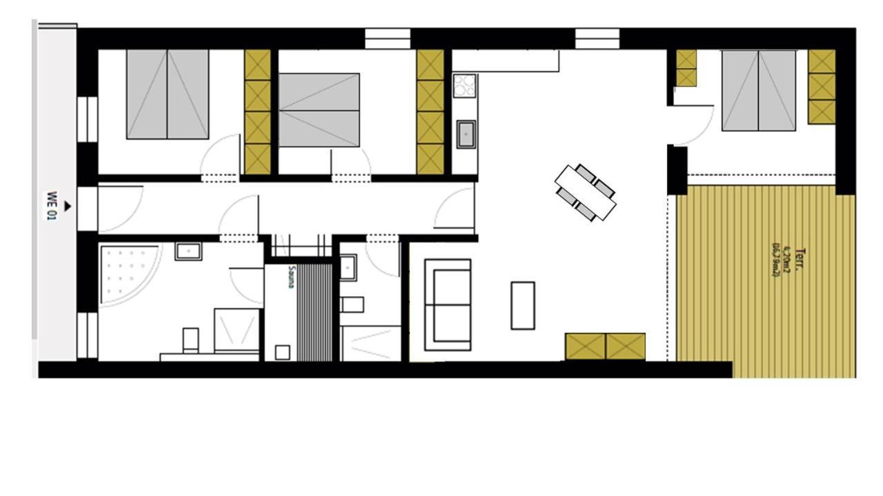 Park-Apartment Scharmuetzelsee Wohnung 1 Wendisch Rietz Bagian luar foto